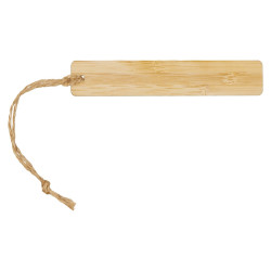 Закладка с линейкой из бамбука «Bookmark», натуральный