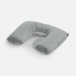 Надувная подушка под шею в чехле Sleep, Надувные подушки с логотипом, подушки под шею с логотипом, подушки дорожные с логотипом,