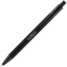 Ручка шариковая Undertone Black Soft Touch, металлические ручки с нанесением, ручки софт-тач с гравировкой, ручки с логотипом