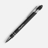 Ручка шариковая Pointer Soft Touch со стилусом, ручки софт-тач с логотипом, ручки с логотипом, ручки сувенирные с печатью