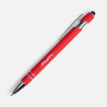 Ручка шариковая Pointer Soft Touch со стилусом, ручки софт-тач с логотипом, ручки с логотипом, ручки сувенирные с печатью