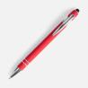 Ручка шариковая Pointer Soft Touch со стилусом, ручки софт-тач с логотипом, ручки с логотипом, ручки сувенирные с печатью