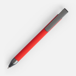 Ручка с подставкой для телефона Standic, ручки-подставки с логотипом, ручки с держателем телефона, ручки металл с логотипом