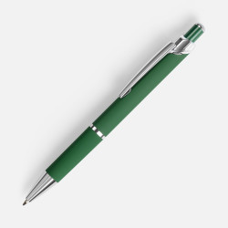 Ручка Chromos Soft Touch, ручки софт-тач, ручки с гравировкой, ручки с логотипом, промо ручки металл, ручки с нанесением