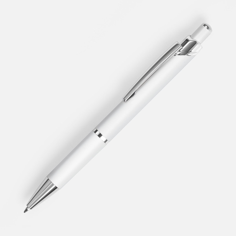 Ручка Chromos Soft Touch, ручки софт-тач, ручки с гравировкой, ручки с логотипом, промо ручки металл, ручки с нанесением