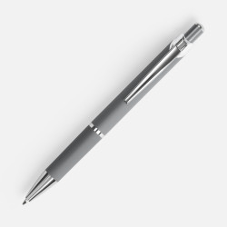 Ручка Chromos Soft Touch, ручки софт-тач, ручки с гравировкой, ручки с логотипом, промо ручки металл, ручки с нанесением
