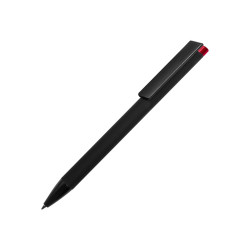 Ручка «Taper Metal», soft-touch с цветной зеркальной гравировкой