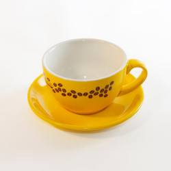 Чайная/кофейная пара CAPPUCCINO, чайные пары с нанесением, кофейные пары с логотипом